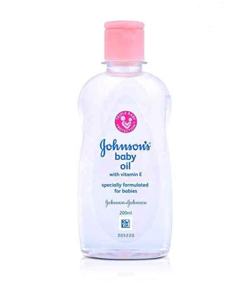 Johnson's Baby Oil with Vitamin E 200ml